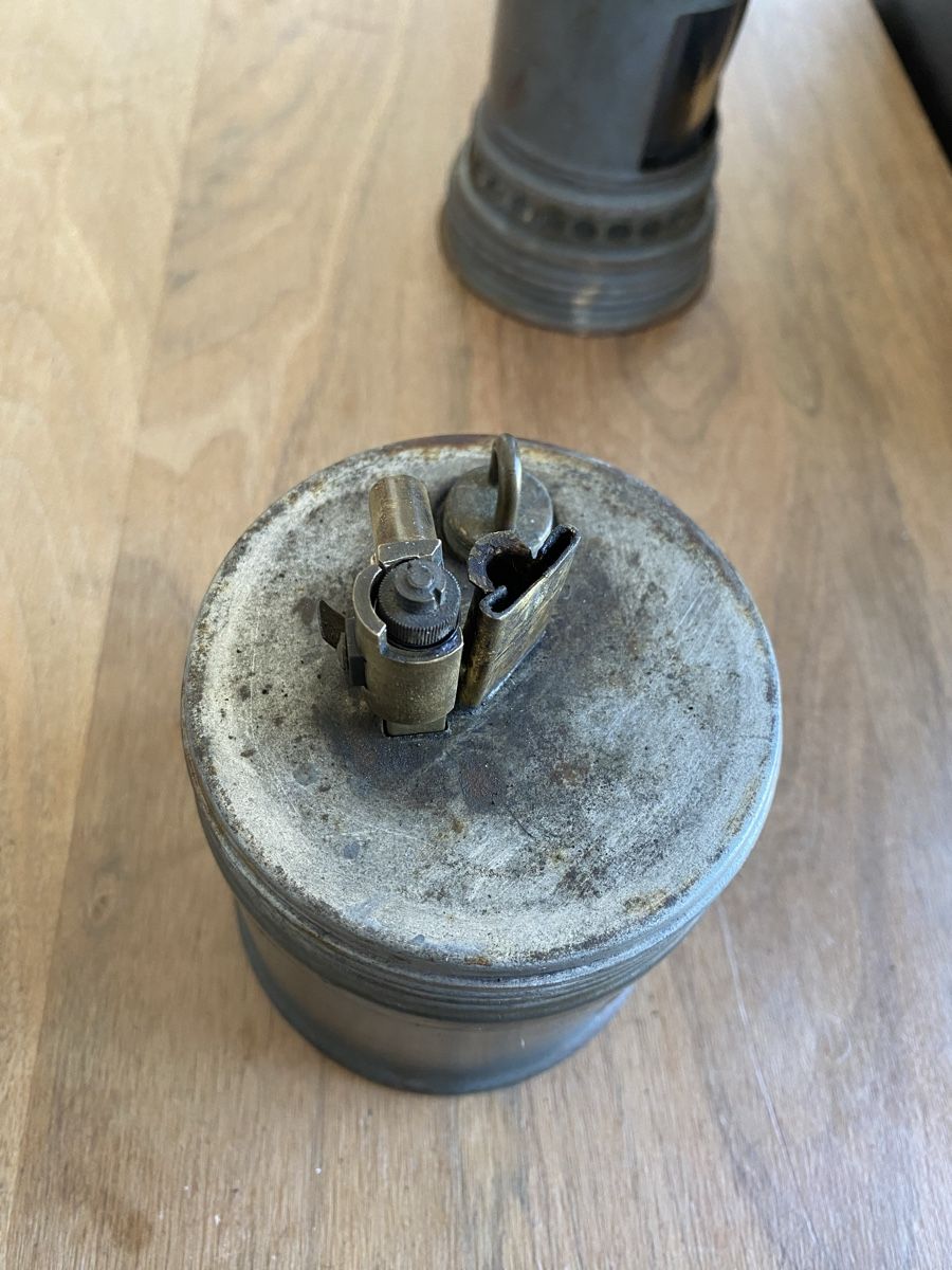 Lampade: Wolf Radiator Lampe 1925 Oldtimer Kühler Heizung – Difettoso da Horgen venduto da Trigard 2