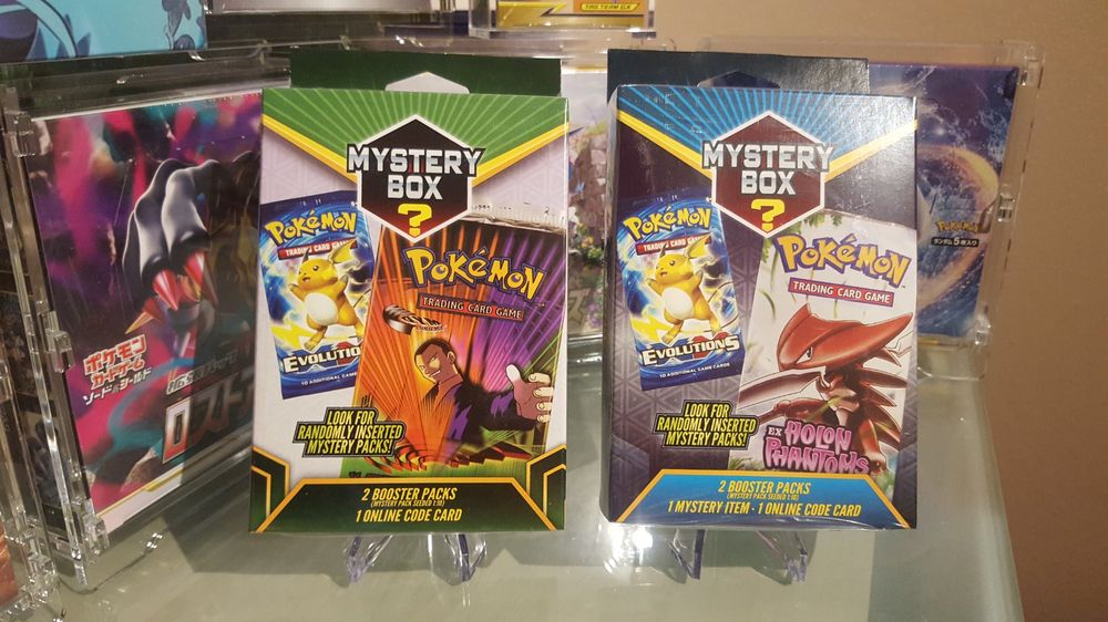 2 x Pokémon Walgreens Walmart Mystery Boxen Green and Blue Kaufen auf