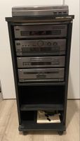 JVC Stereoanlage mit Schallplattenspieler - Vintage 1984