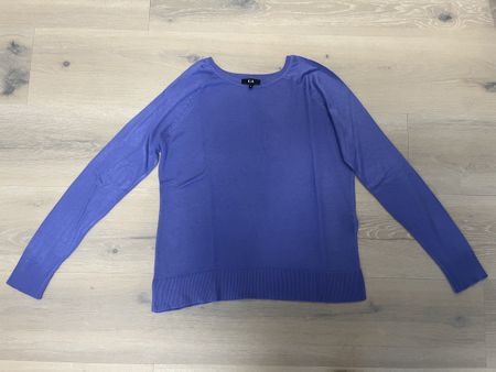 Feinstrickpullover lila S neu