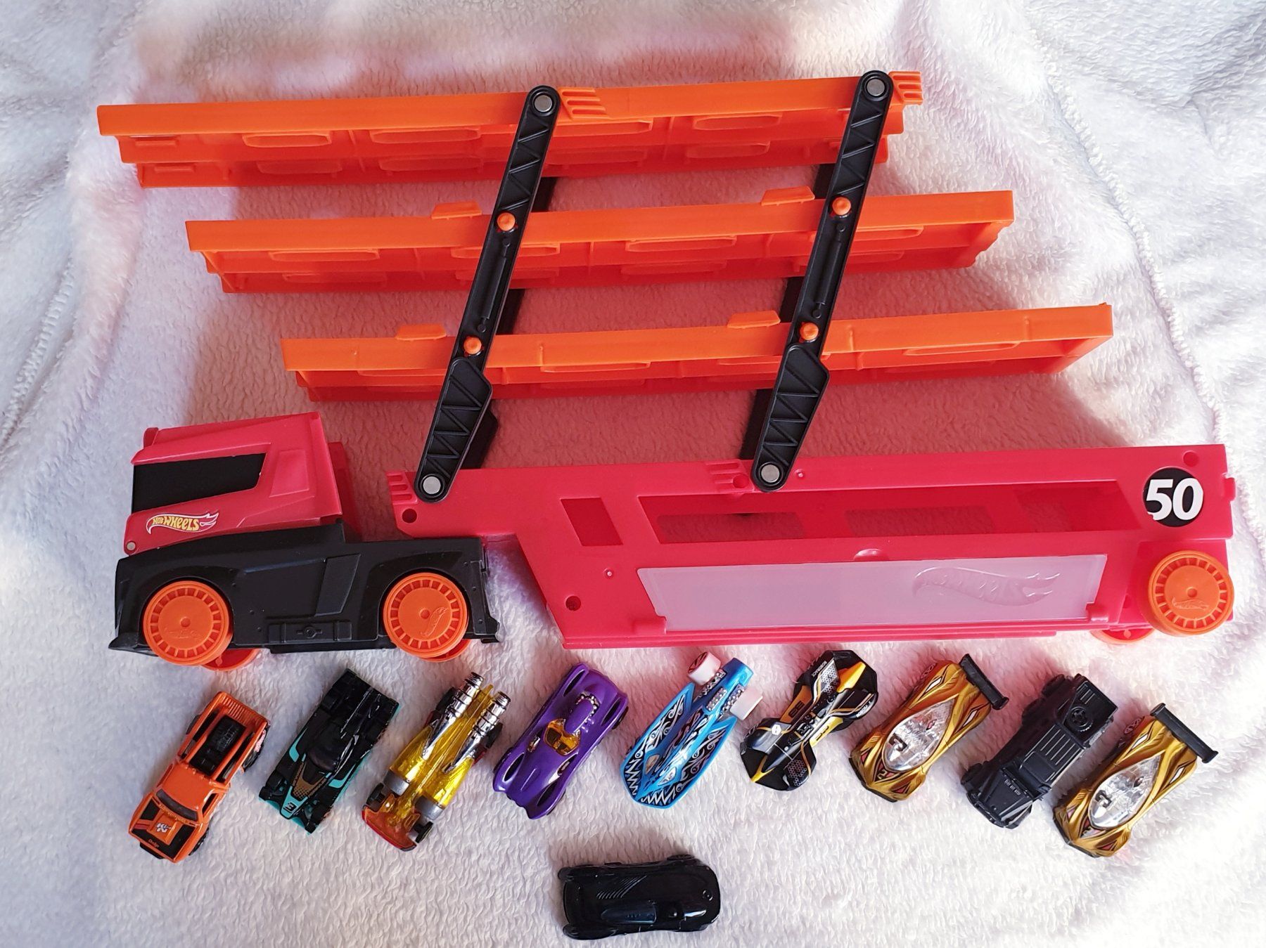 Hot Wheels Giocattoli: Cooler Hot Wheels Transporter – Usato da Murgenthal venduto da MzuriSana 2