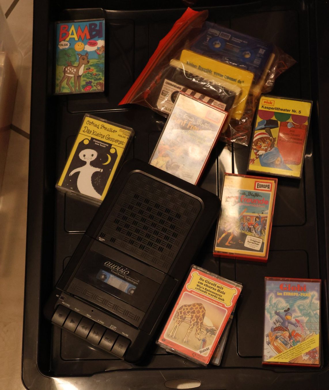 Lettore multimediale portatile: Kinderkassetten inkl. Player – Usato da Balzers venduto da MinimenschMia 1