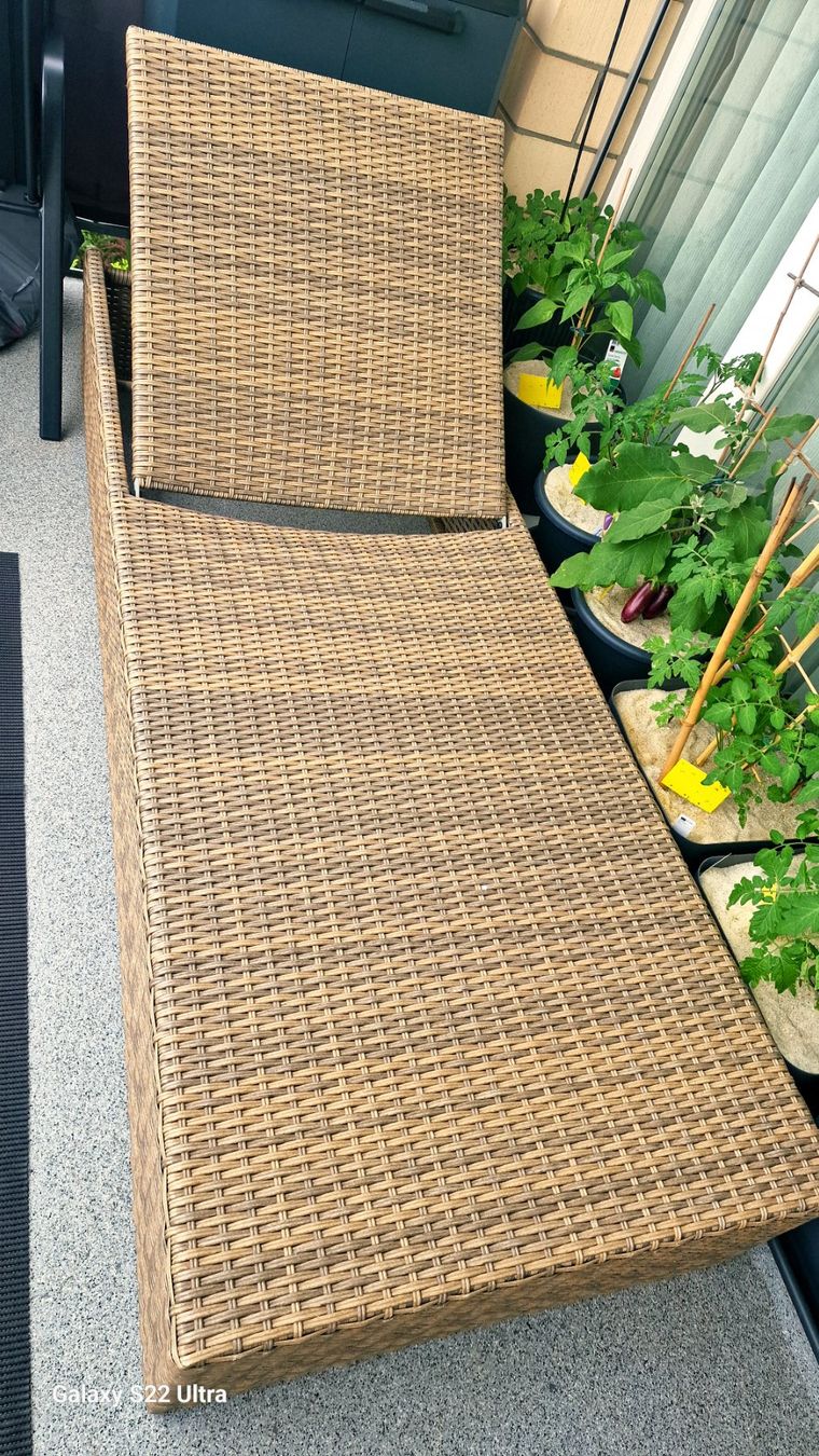Sedie a sdraio: Rattanliege home and more – Usato da Bassersdorf venduto da Nellin 4