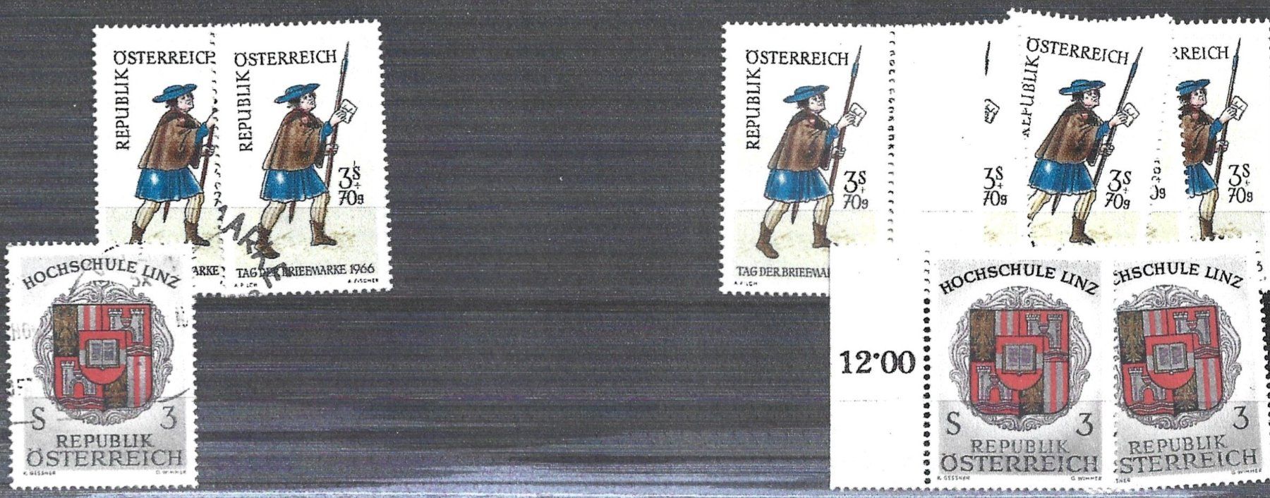 Tutti i francobolli: 1966 Österreich – Usato da Trübbach venduto da Sammer51 3