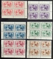 1907 - Industrieausstellung Madrid 4er Satz */** Mi.n. A- F