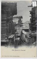 Alte Häuser in Zermatt