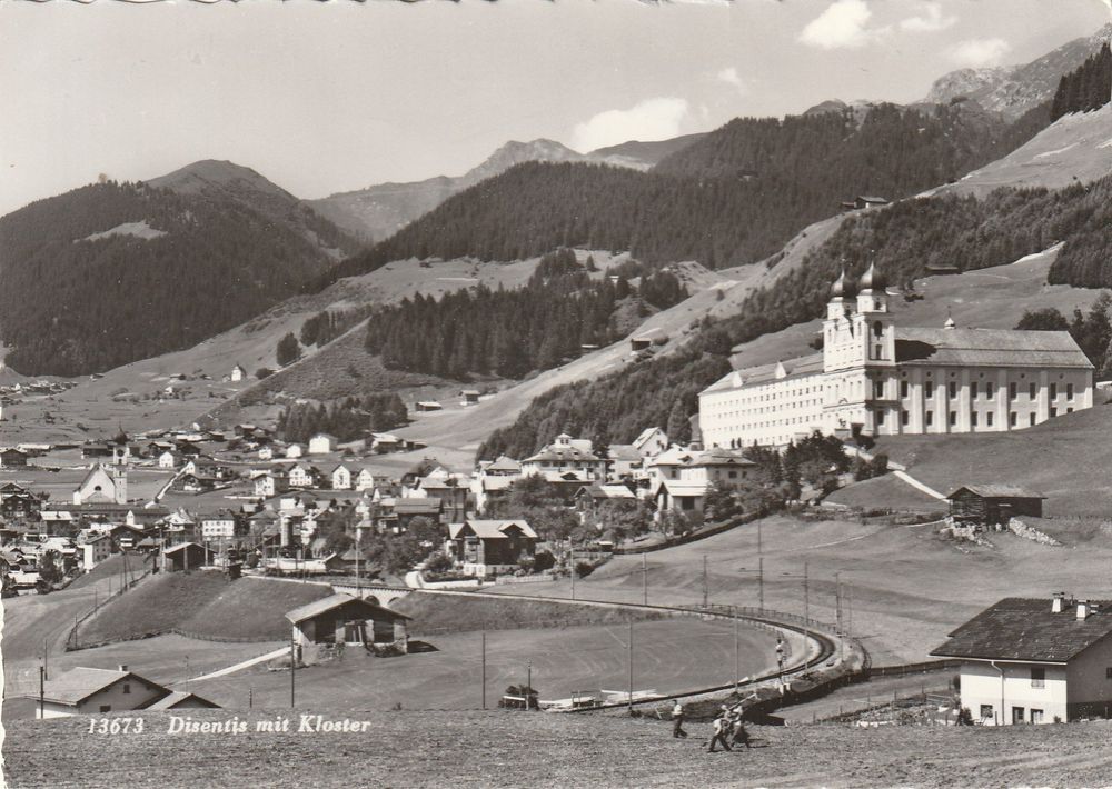 ak-disentis-mit-kloster-1972-gebraucht-in-rupperswil-f-r-chf-0-5