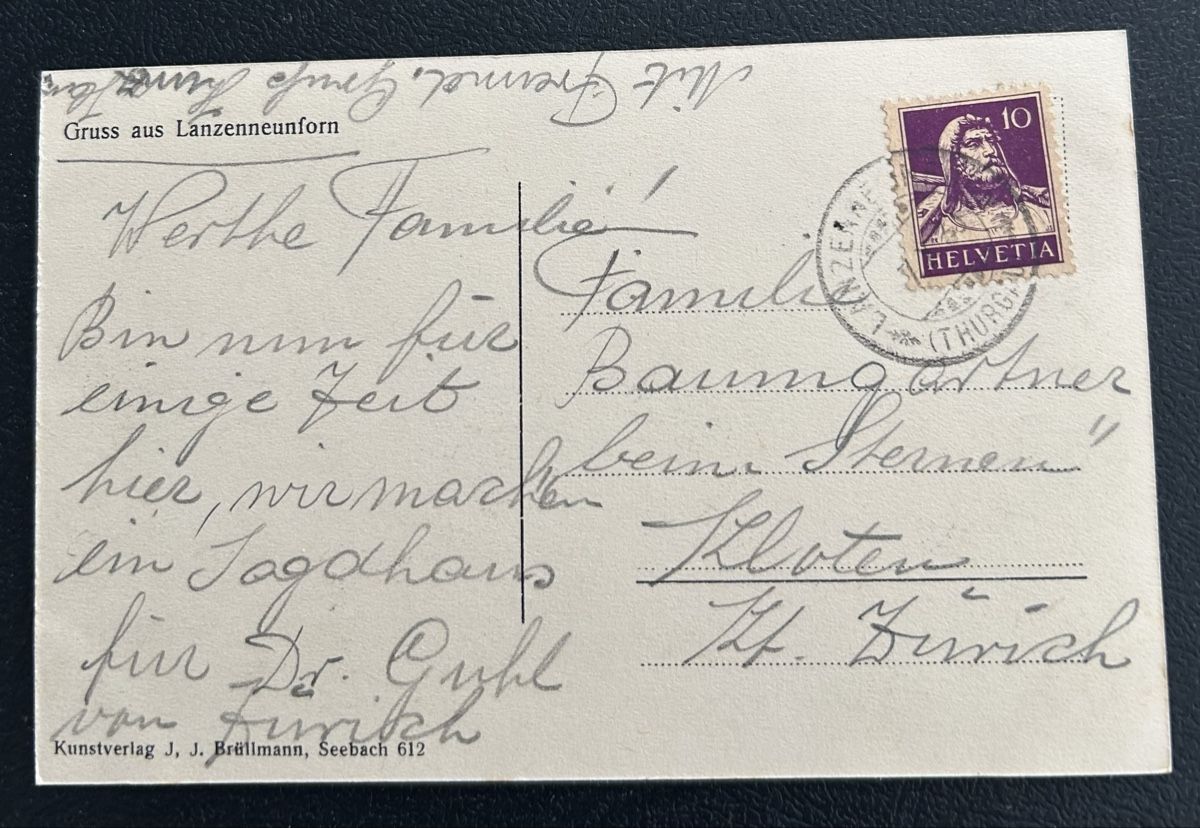 Cartes postales: Gruss aus Lanzenneunform  – D'occasion à Horw par Tellbub 1