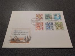 Dauer - Briefmarke auf Couvert Ausgabe 09.