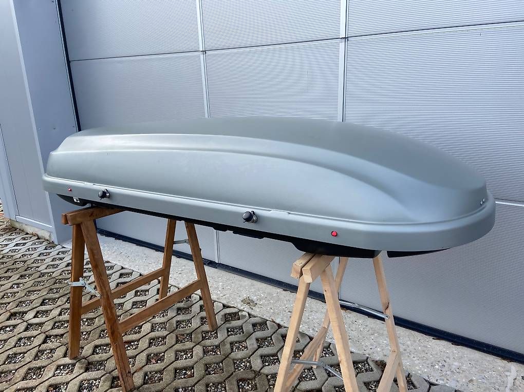 Box da tetto: XXL Dachbox 470 Liter Volumen mit oder ohne Thule Träger – Usato da Leuzigen venduto da Doppelrad