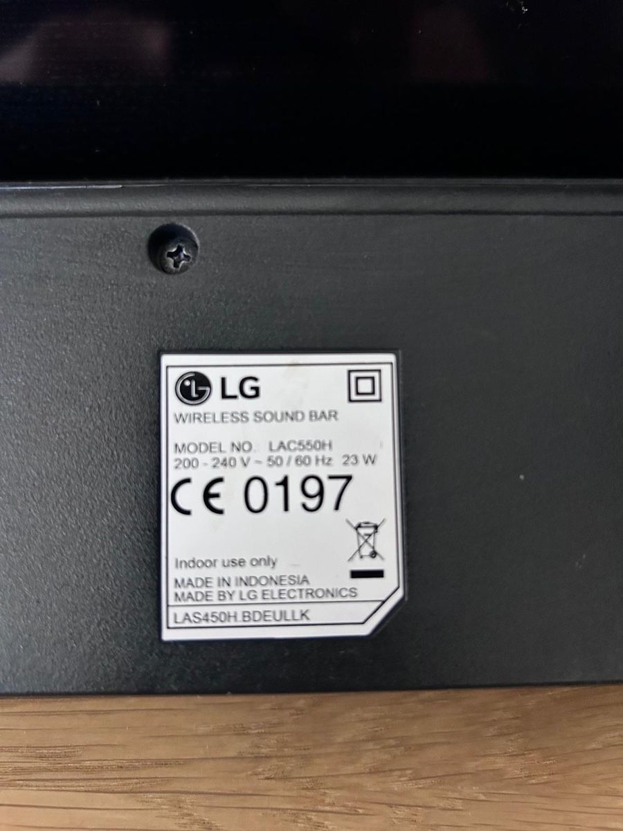 LG Lautsprecher: LG Soundbar mit Subwoofer – Gebraucht aus Möhlin von TonyRC 1