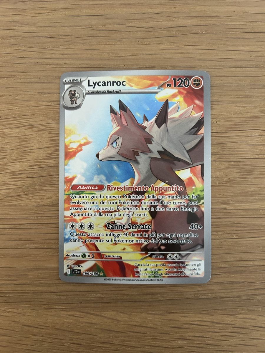 Pokémon Carte collezionabili: Pokemon Lycanroc/ Wolwerock – Nuovo (secondo la descrizione) da Naters venduto da Gemschhtte