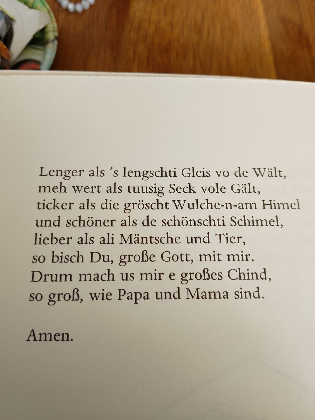 Libri: Grosse Gott singsch du im Wind – Usato da Volken venduto da katz5 3