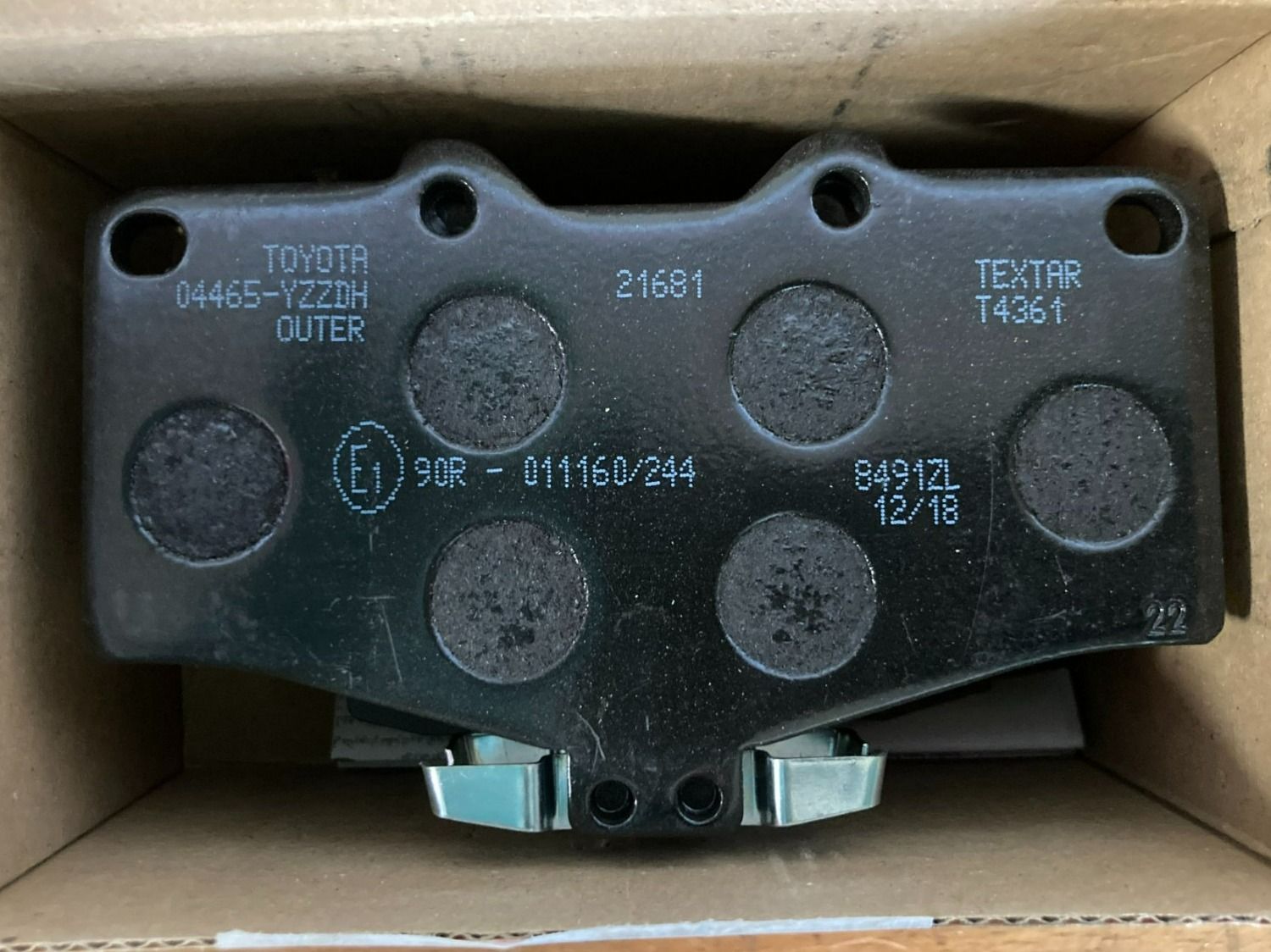 Toyota Tutti pezzi di ricambio auto: Toyota 04456-YZZDH – Nuovo e nell'imballaggio originale da Altenrhein venduto da Tribun75 3
