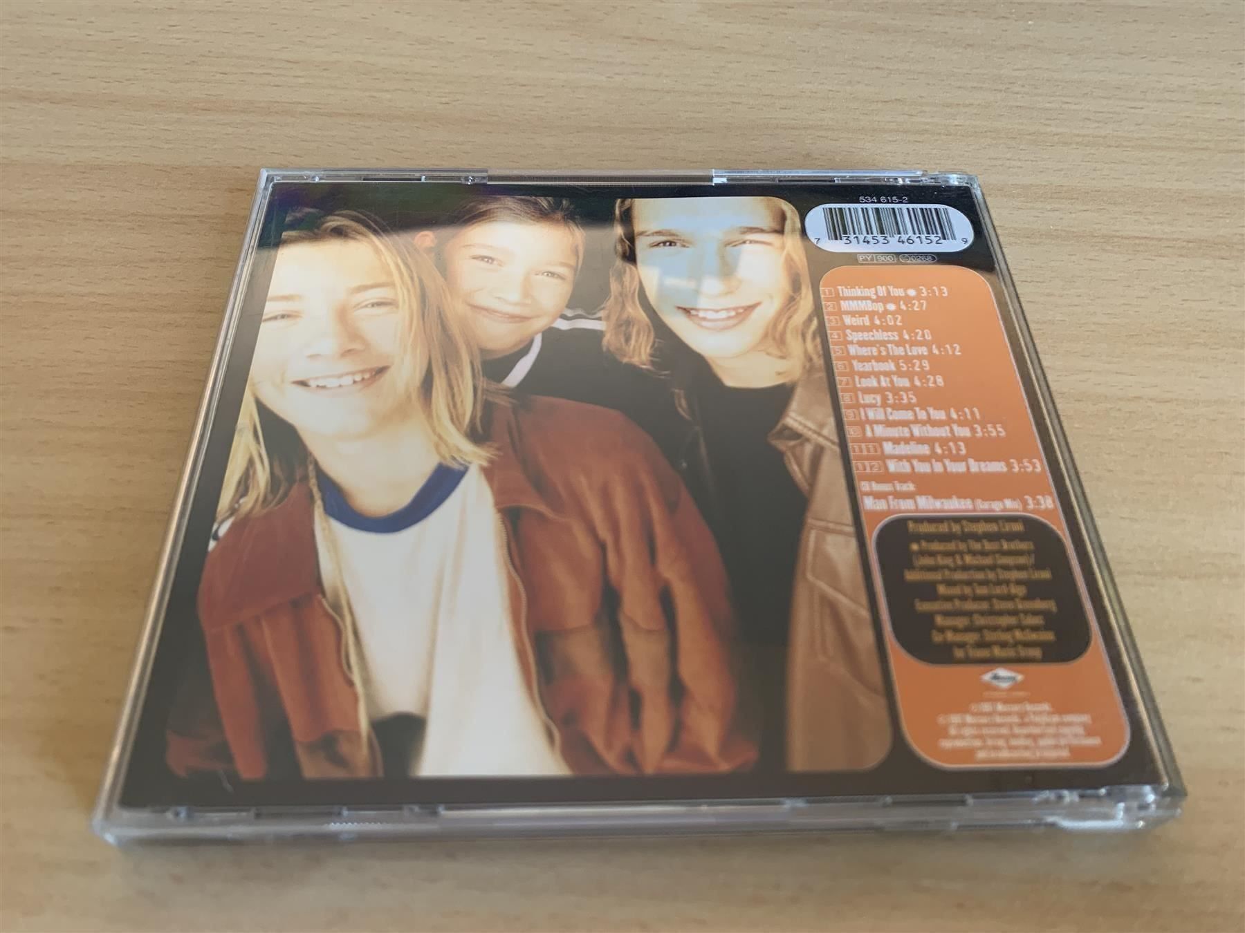 CDs: Hanson – Middle Of Nowhere – Gebraucht aus Rikon im Tösstal von Alpenmutz 1
