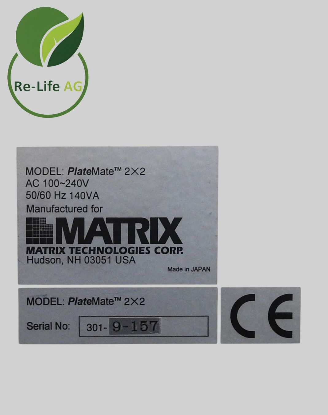 Tutte le macchine: Matrix PlateMate 2 x 2 device – Usato da Reinach BL venduto da Re-LifeAG_Labor 9