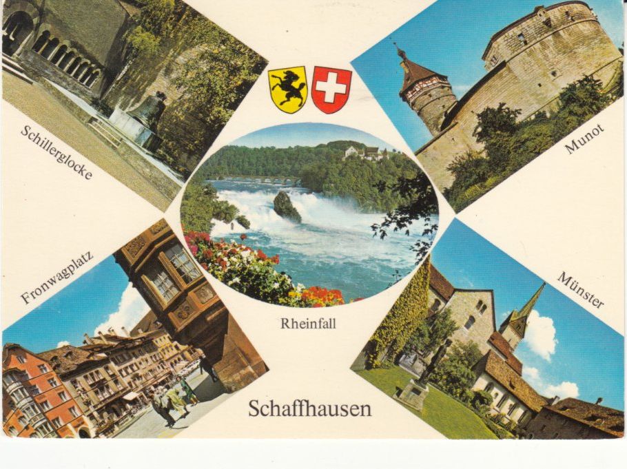 Cartoline postali: Schaffhausen ca. 1970 – Usato da Bürglen TG venduto da StampGraf