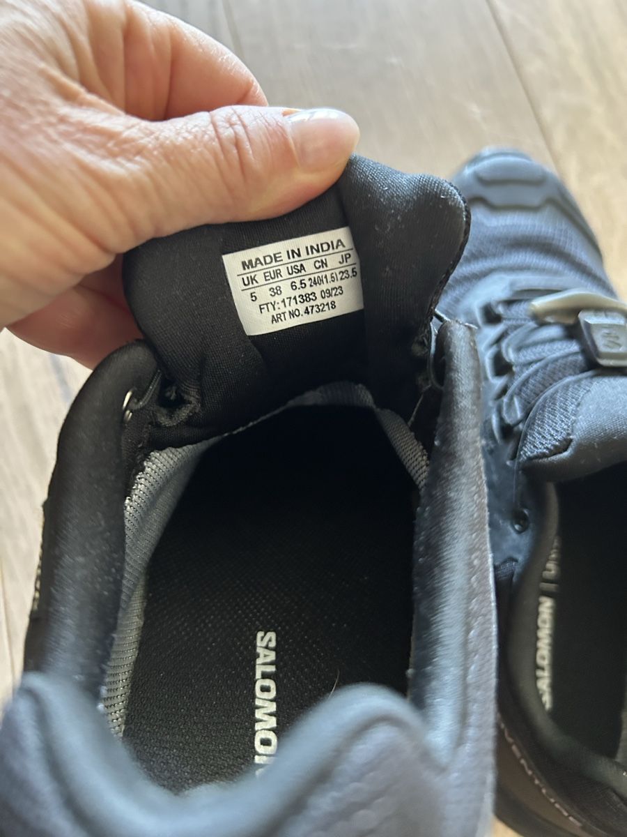 Salomon Scarpe da donna: Salomon noires en 38  – Usato da Lully VD venduto da Garance040 1