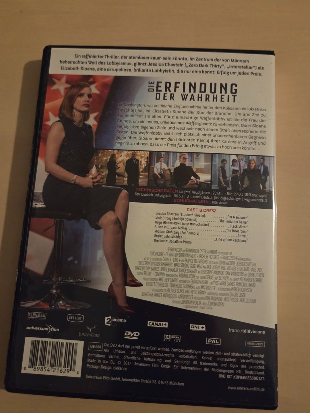 Tutti i DVDs: Die Erfindung der Wahrheit, DVD – Usato da Liestal venduto da ITOlio 1