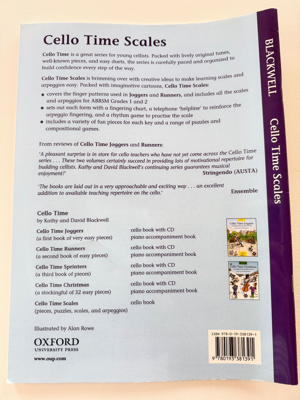 Libri: Cello Time Scales Oxford Notenbuch – Usato da Teufen AR venduto da Maleaa 4