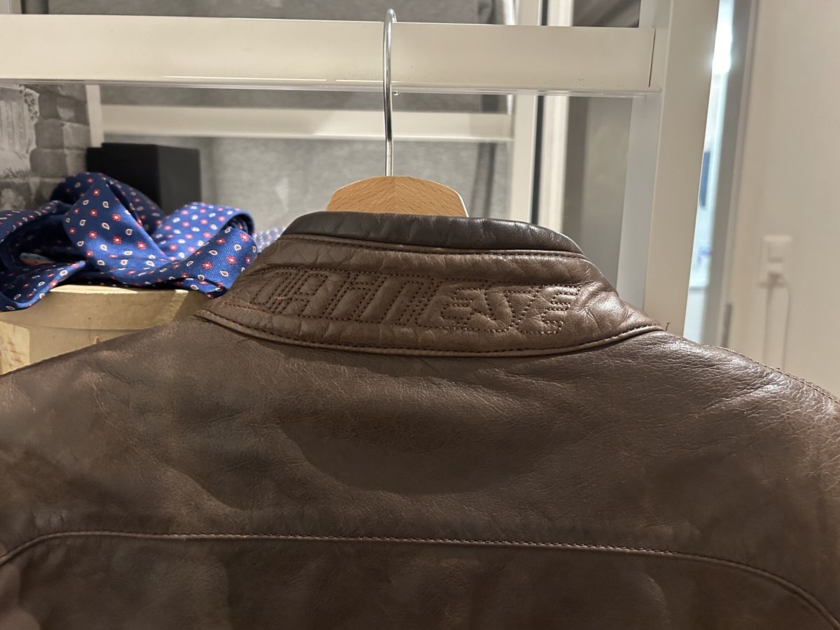 Dainese Giacche: Dainese Fulcro LEATHER Jacket model Mike P – Usato da Zürich venduto da Giallotto