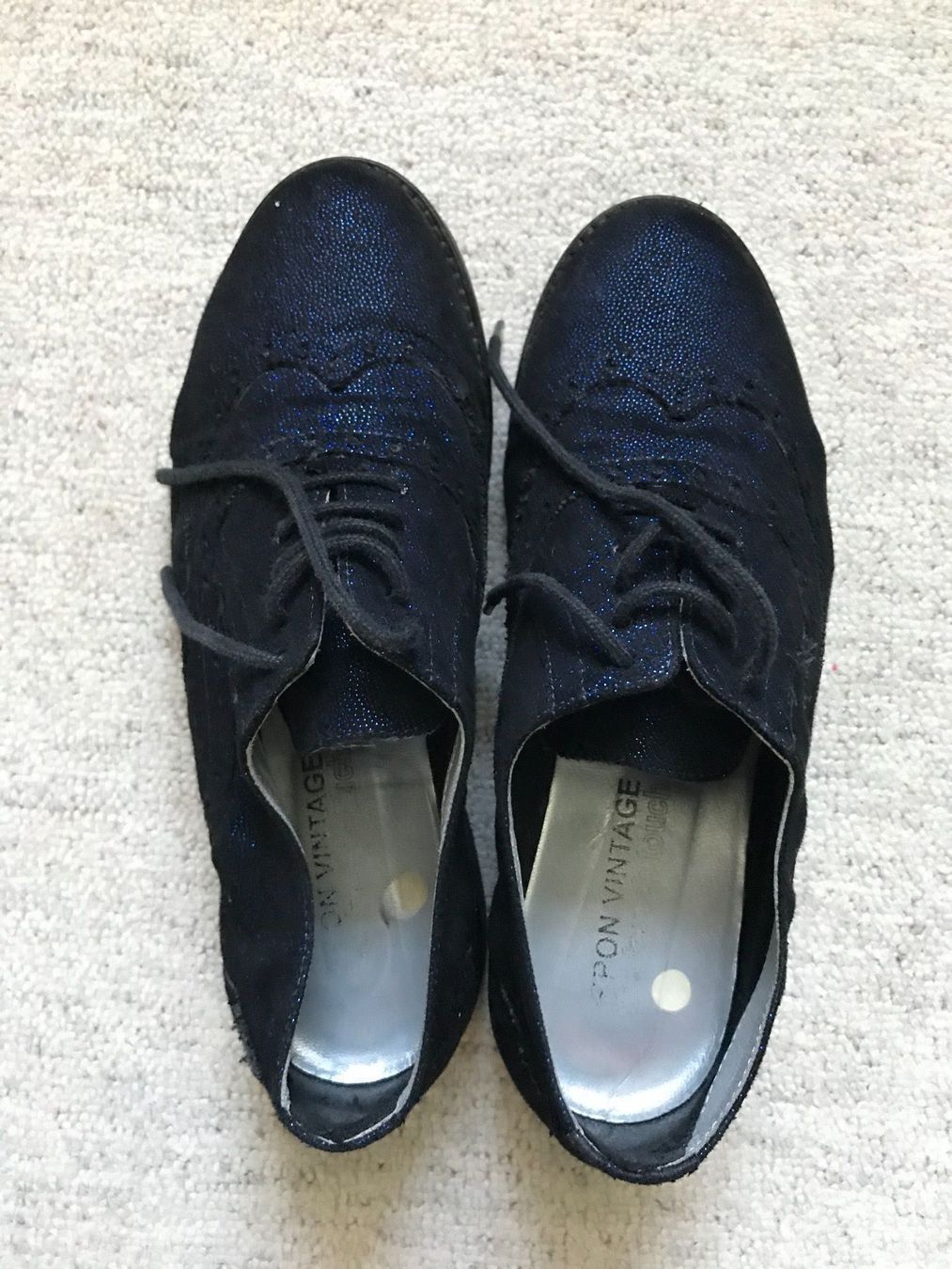 Scarpe da donna: Chaussures derby" IPPON VINTAGE" 37 bleu – Usato da Echandens venduto da pepite30 3