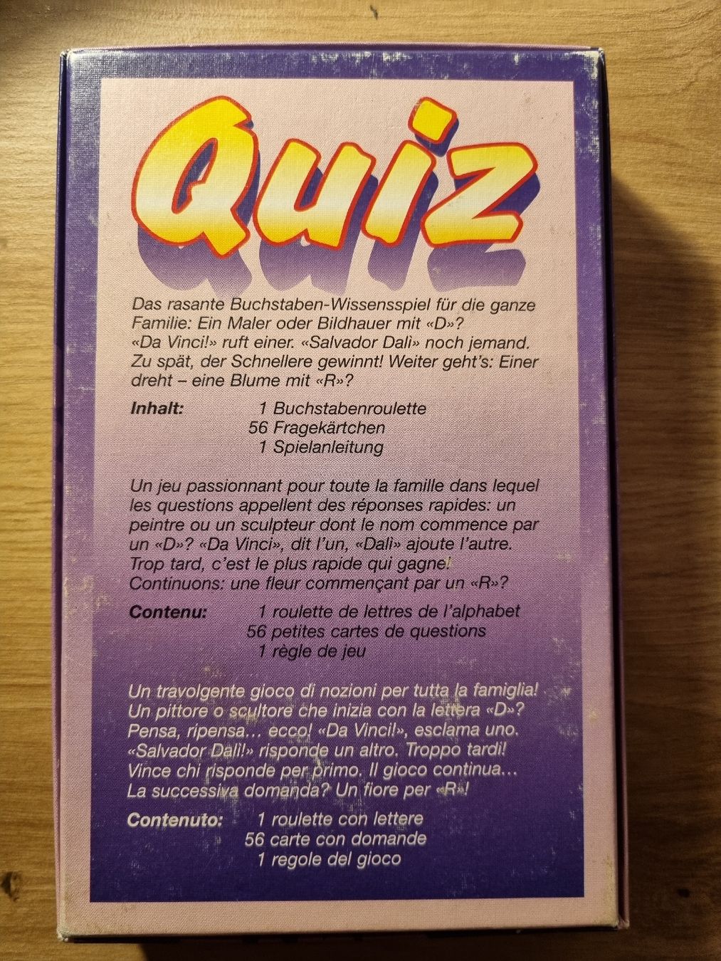 Carlit Giochi: Quiz Spiel – Usato da Langenthal venduto da van_tm9l 1