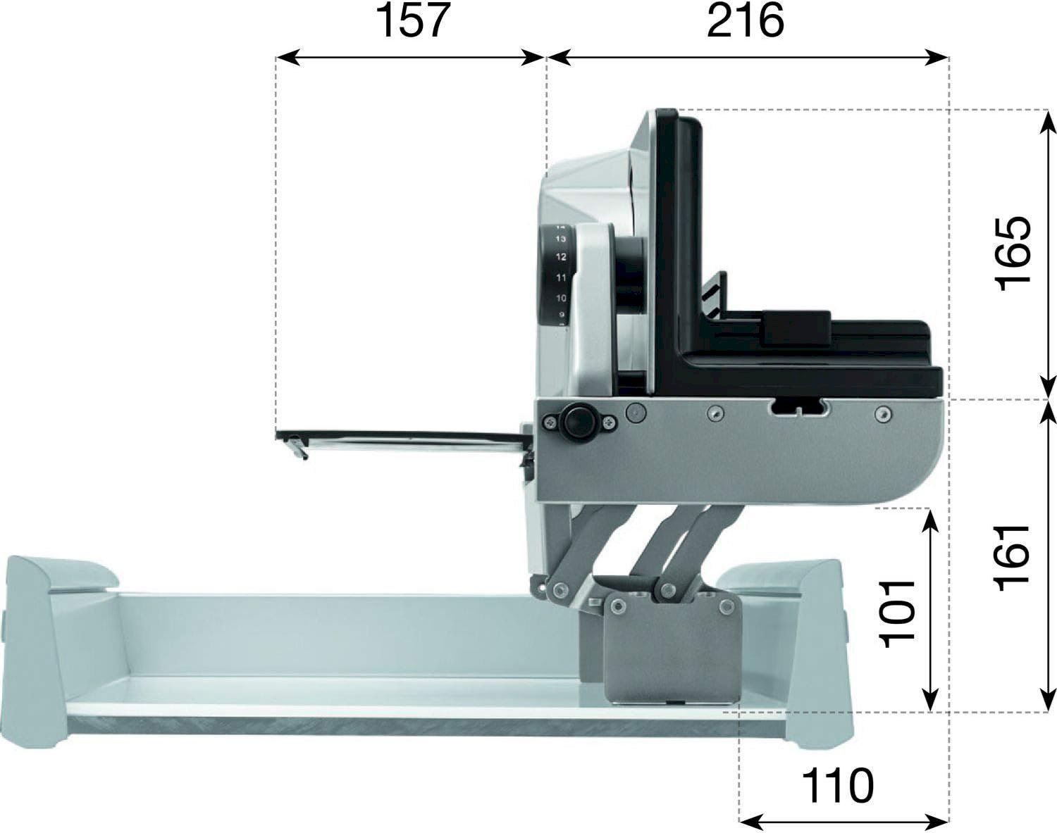 Attrezzatura professionale & Gastronomia: Ritter AES 62 SR Einbau-Allesschneider – Nuovo e nell'imballaggio originale da Bottighofen venduto da zaap 2