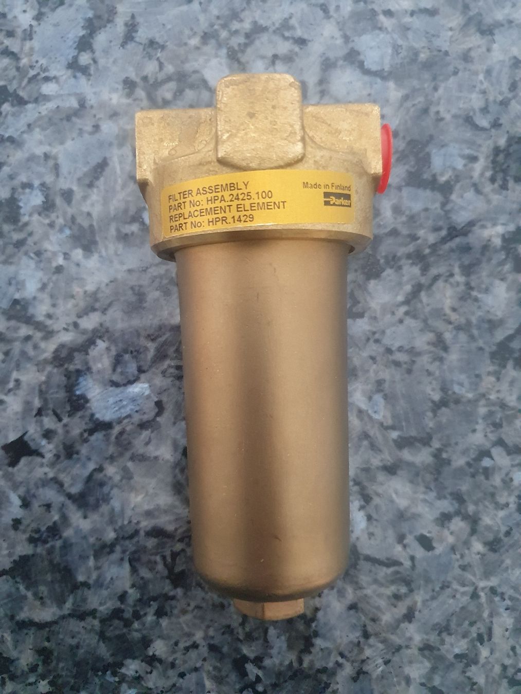 Parker Altro per industria metallurgica: Parker Filter HPA.2425.100 G3/8 HP LEN2 Bypass Hydraulik – Nuovo e nell'imballaggio originale da Reichenburg venduto da Cellox 1