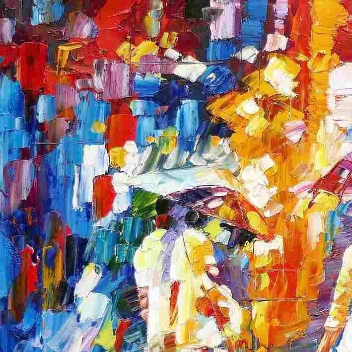 Riproduzioni & Creazioni: Modern Art - Umbrella walk – Nuovo (secondo la descrizione) da Larnaca venduto da KunstDepot24 1