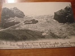 Rosenlauigletscher mit Dossenhorn, 1905, o Rosenlaui