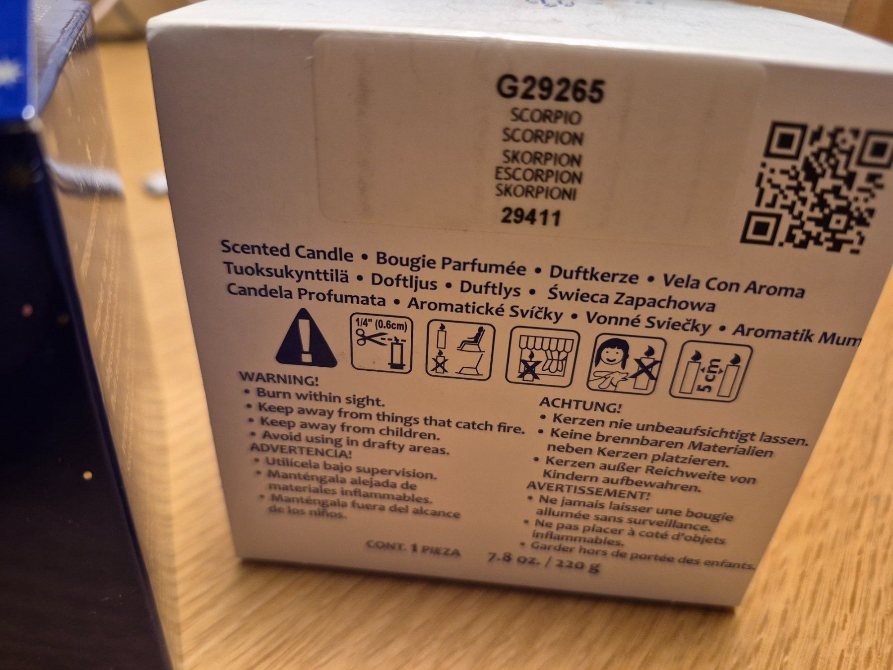 Partylite Candele: Partylite Duftkerze Skorpion – Nuovo (secondo la descrizione) da Buttikon SZ venduto da sefa02 4