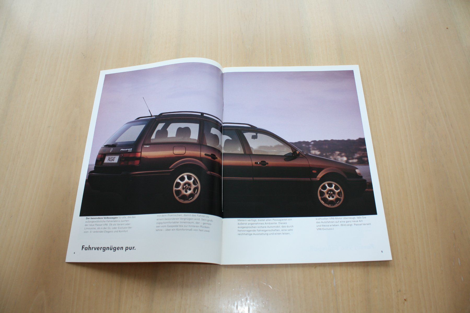 VW Documenti: VW Passat VR6 Prospekt 8/1993 – Usato da Wikon venduto da erwin400 2