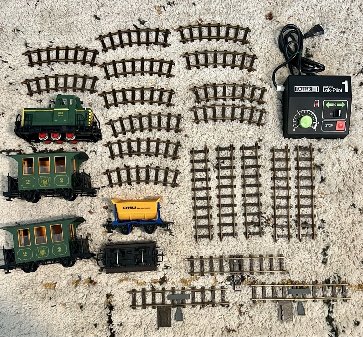 Faller Modellini di ferrovie: Vintage Faller EisenbahnLok Pilot 1 – Usato da Hunzenschwil venduto da Madachica