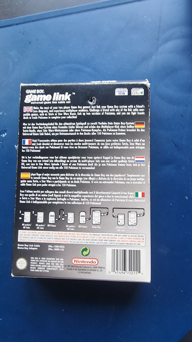 Nintendo Kabel: Nintendo Game Boy Color Link Cable Set – Gebraucht aus Nyon von PMargarido 1