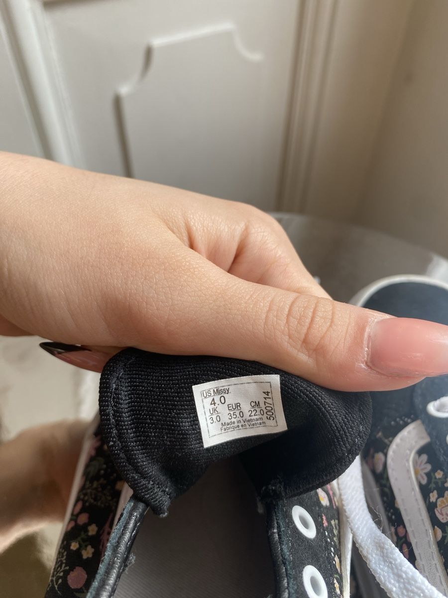 Vans Schuhe für Mädchen: Vans Sneaker Gr. 35, mit Blumenmuster. – Neu (gemäss Beschreibung) aus Bern von lunalea69 2