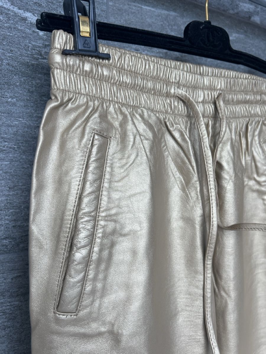 Pantaloni: Leder Oakwood Jogginghose gold  S – Usato da Luzern venduto da TIsabel 1