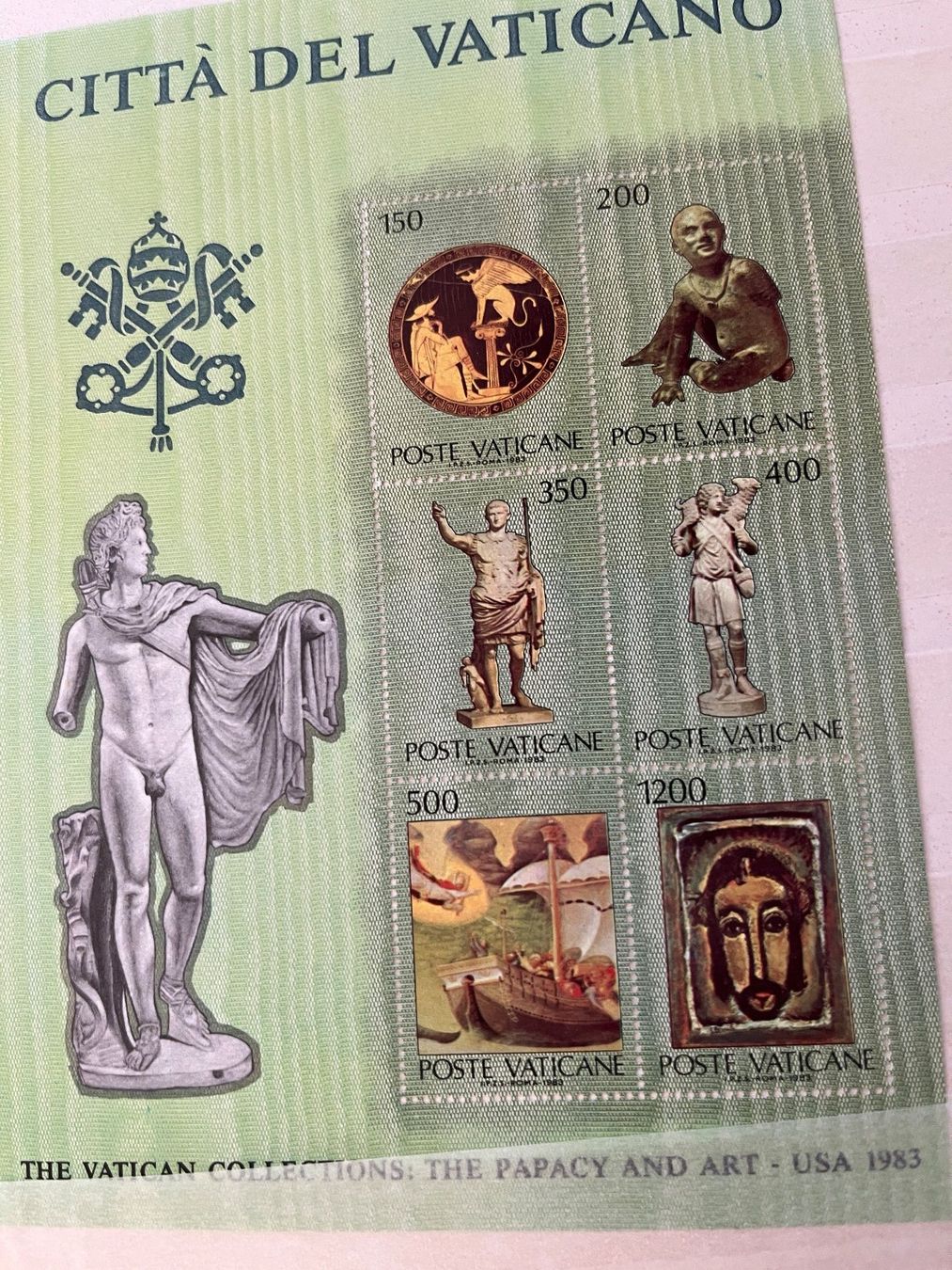Tutti i francobolli: Briefmarken Sammlung Vatikan – Usato da Stetten AG venduto da Brissago25 7