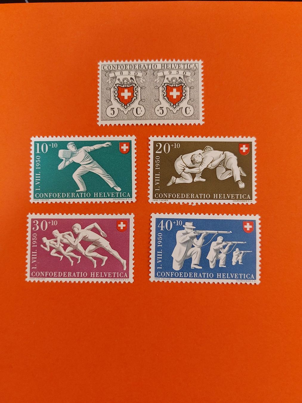 Tutti i francobolli: 100 Jahre Eidgenössische Post – Nuovo (secondo la descrizione) da Sarmenstorf venduto da SCBern76