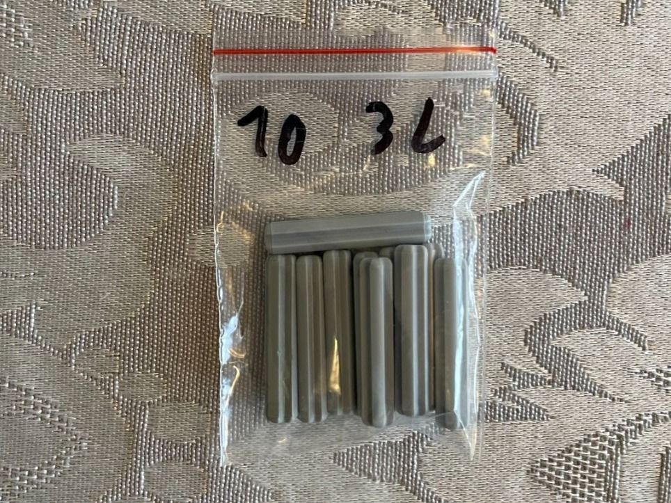 Lego Kit di costruzioni: Lego 10 x Technic, Axle 3L - Part 4519 – Usato da Höri venduto da PSMarinho