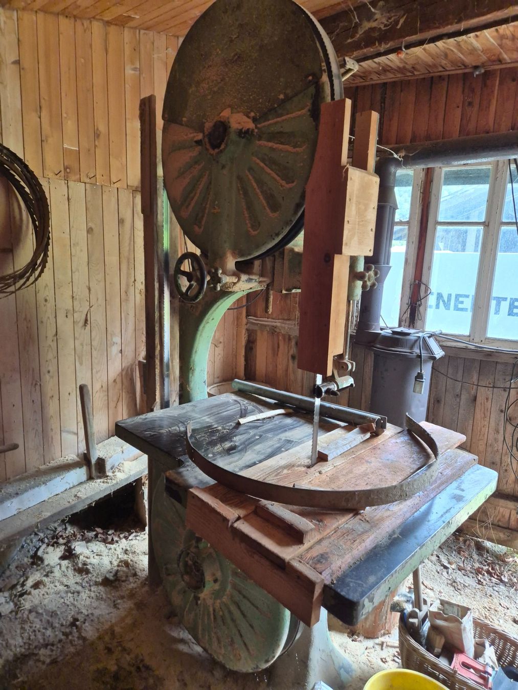 Tutte le macchine: Alte Bandsäge zu verkaufen – Difettoso da Meiringen venduto da Corinne_K.2 5