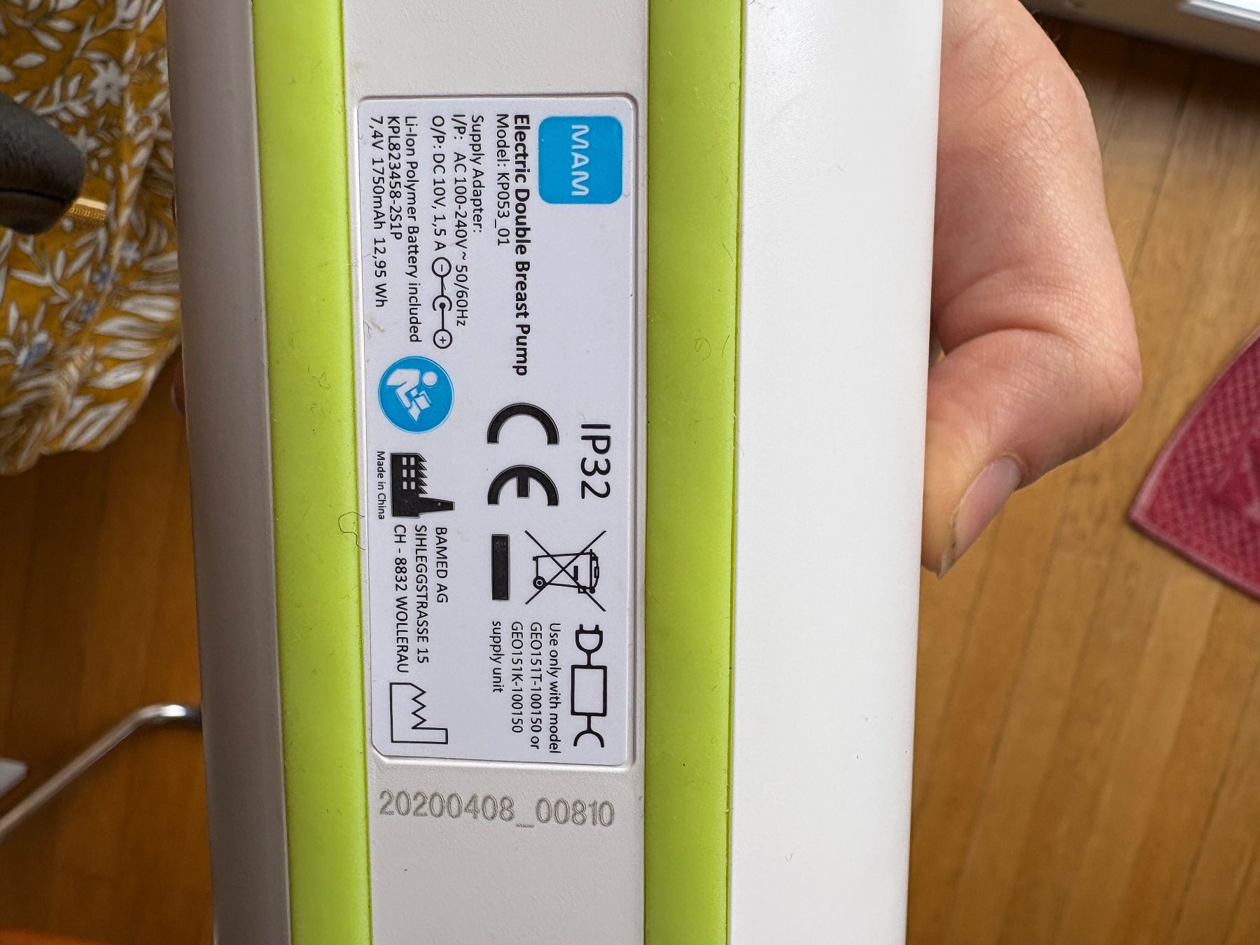 Mam Stillzubehör: Mam Milchpumpe 2 in 1 – Gebraucht aus Zürich von BeLene 2