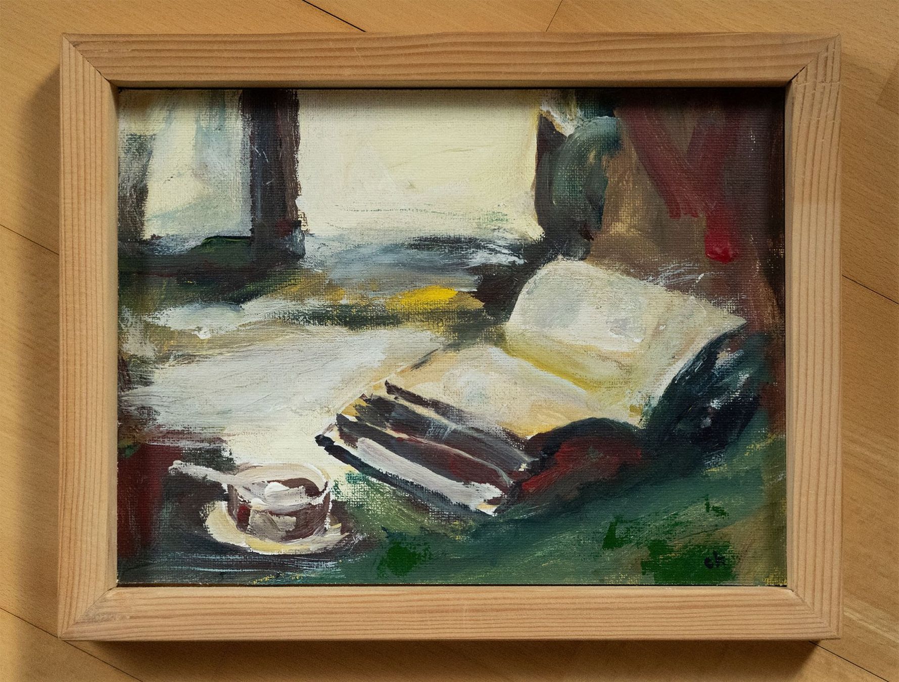 Tableaux: Stillleben mit Buch – D'occasion à Rüti ZH par artcube 1