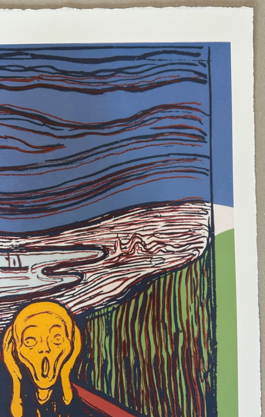 Gemälde: Andy Warhol: Der Schrei, POP ART 91/100 – Neu (gemäss Beschreibung) aus Meilen von Smgdesign 4