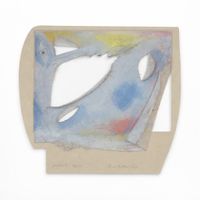 Paul Antonius – Abstrakte Mixed-Media-Collage – Original