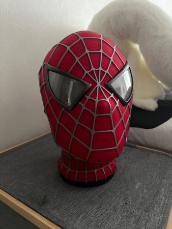 Spiderman Sam Raimi Maske Film Replikat 1:1 Grösse