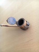 Ab 29.- Etnische Tabak Pfeife cilum mit Münze vintage retro