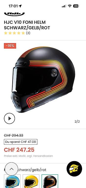Caschi & visiere: Integralhelm – Usato da Grindelwald venduto da chrirub 2