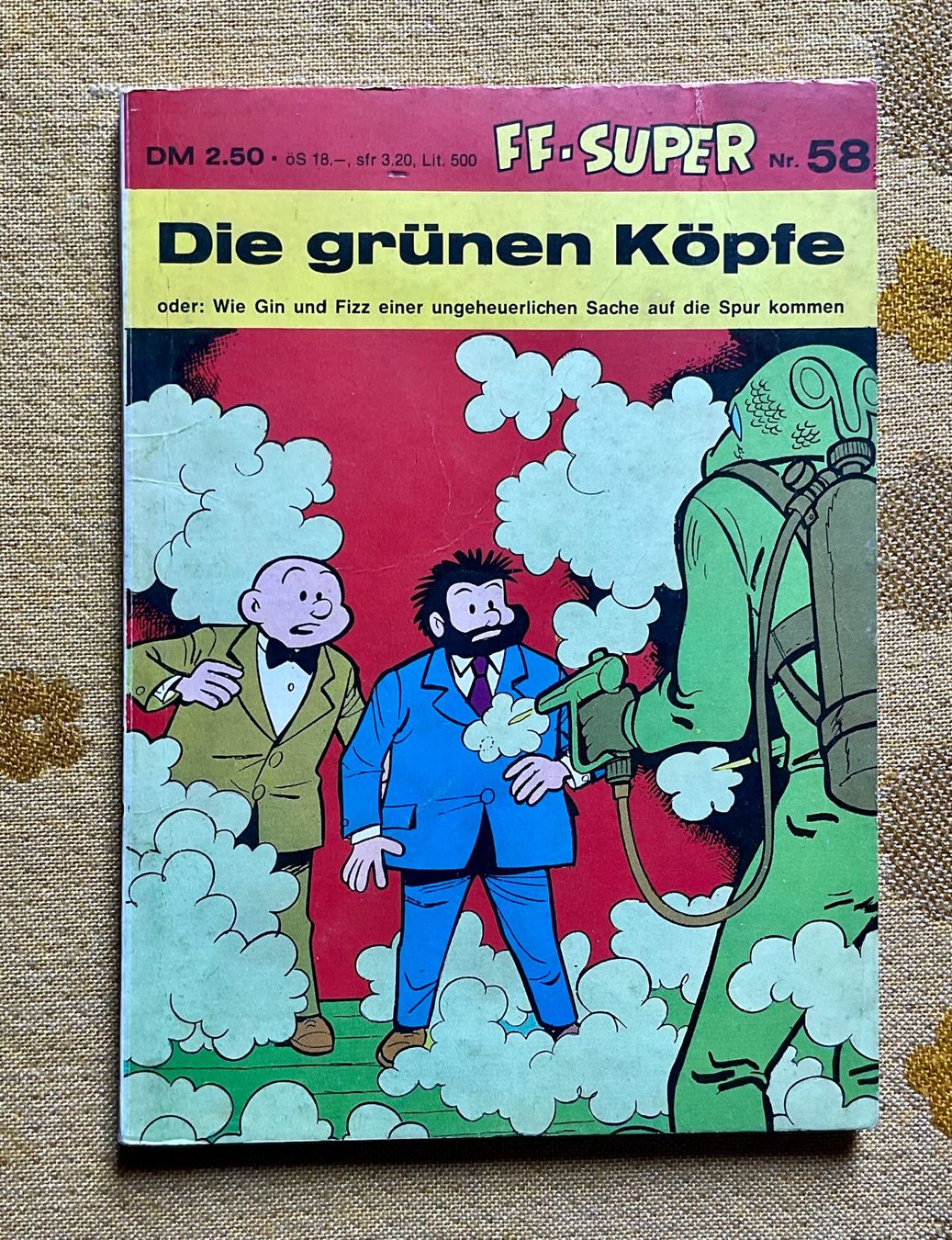 Comics: FF - Super Taschenbuch Nr 58 von 1972 – Gebraucht aus Endingen von nathan05