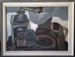 Ölbild von Albert Thür, 1944 Zürich